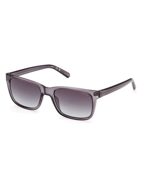 Guess GUS000665520BSG Grey UV Protected Rectangular Sunglasses for Men-picture-14
