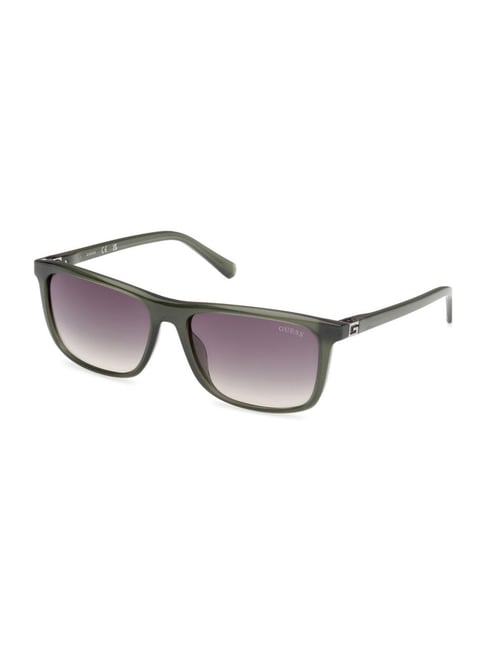 Guess Green UV Protected Rectangular Sunglasses for Men GUS001695896PSG-picture-10