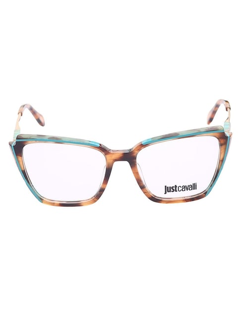 Just Cavalli VJC05353XAPFR Havana Cat Eye Frames for Women