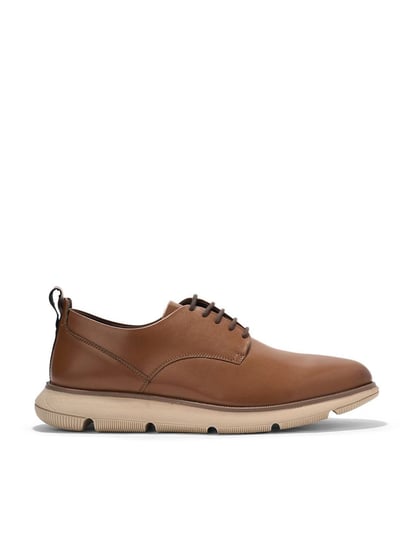 Urban Ranger by Pantaloons Men's Tan Derby Shoes