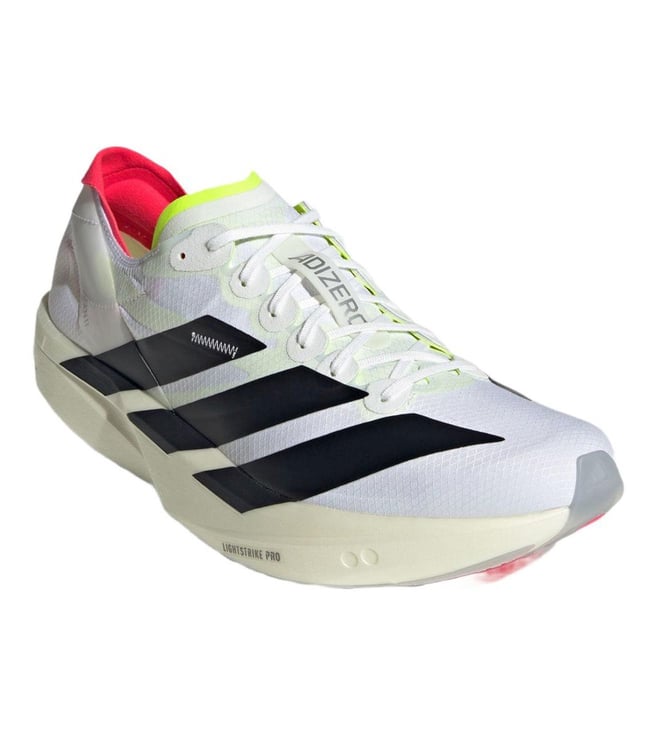 Adidas Men's ADIZERO TAKUMI SEN 11 White Running Shoes