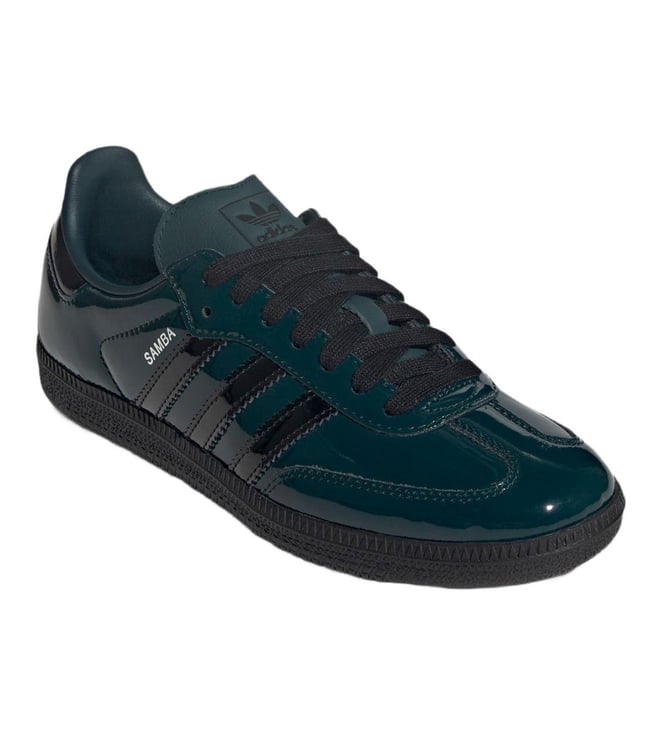 adidas gazelle silver green womens WOMENS ADIDAS SAMBAE FLORAL (WHITE/LINEN GREEN/GUM)