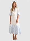 sachin and babi light blue dress Bromelia Dress