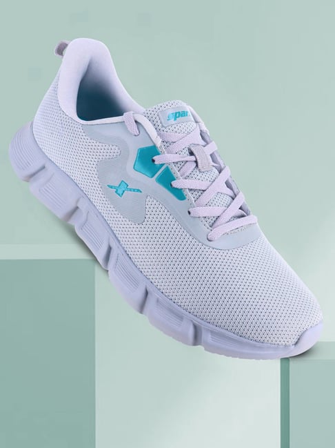Sparx Men's SM 1029 Grey & Turquoise Running Shoes-picture-30