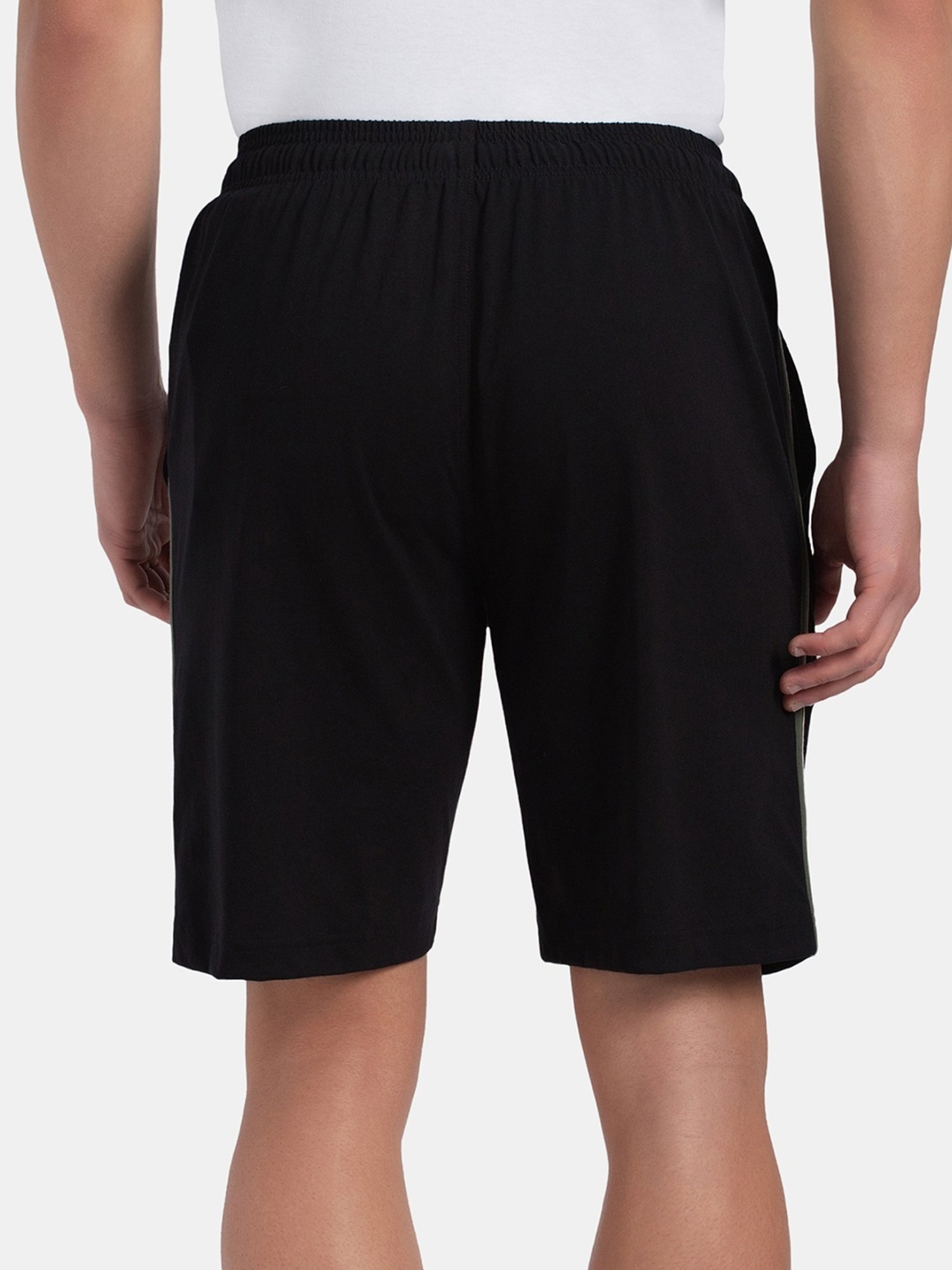 Buy Jockey Black Knit Sport Shorts - Style No. 9426 for Men Online