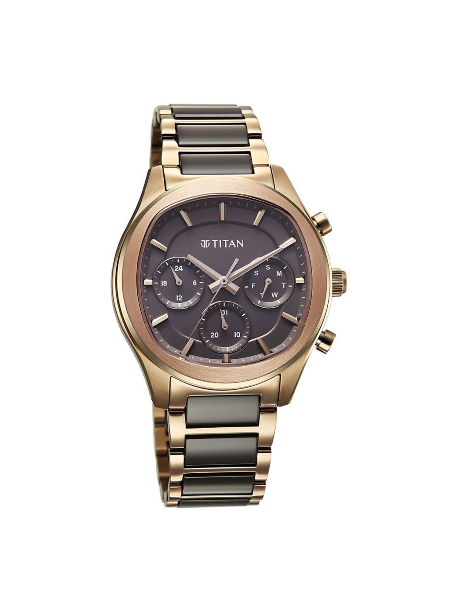 Buy Titan 90216KD02 Ceramic Fusion 3.0 Chronograph Analog Watch