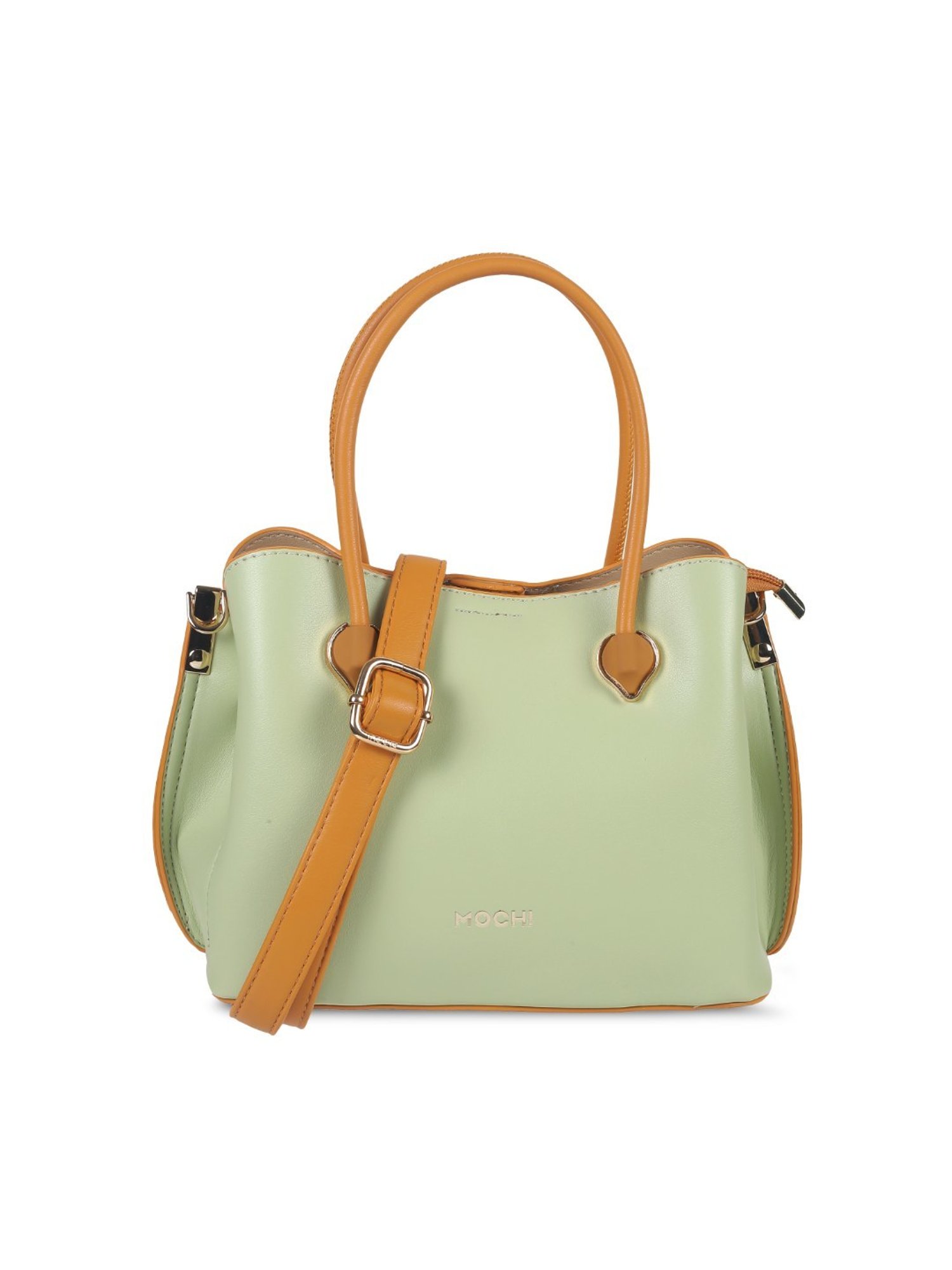 Mochi Green Medium Satchel