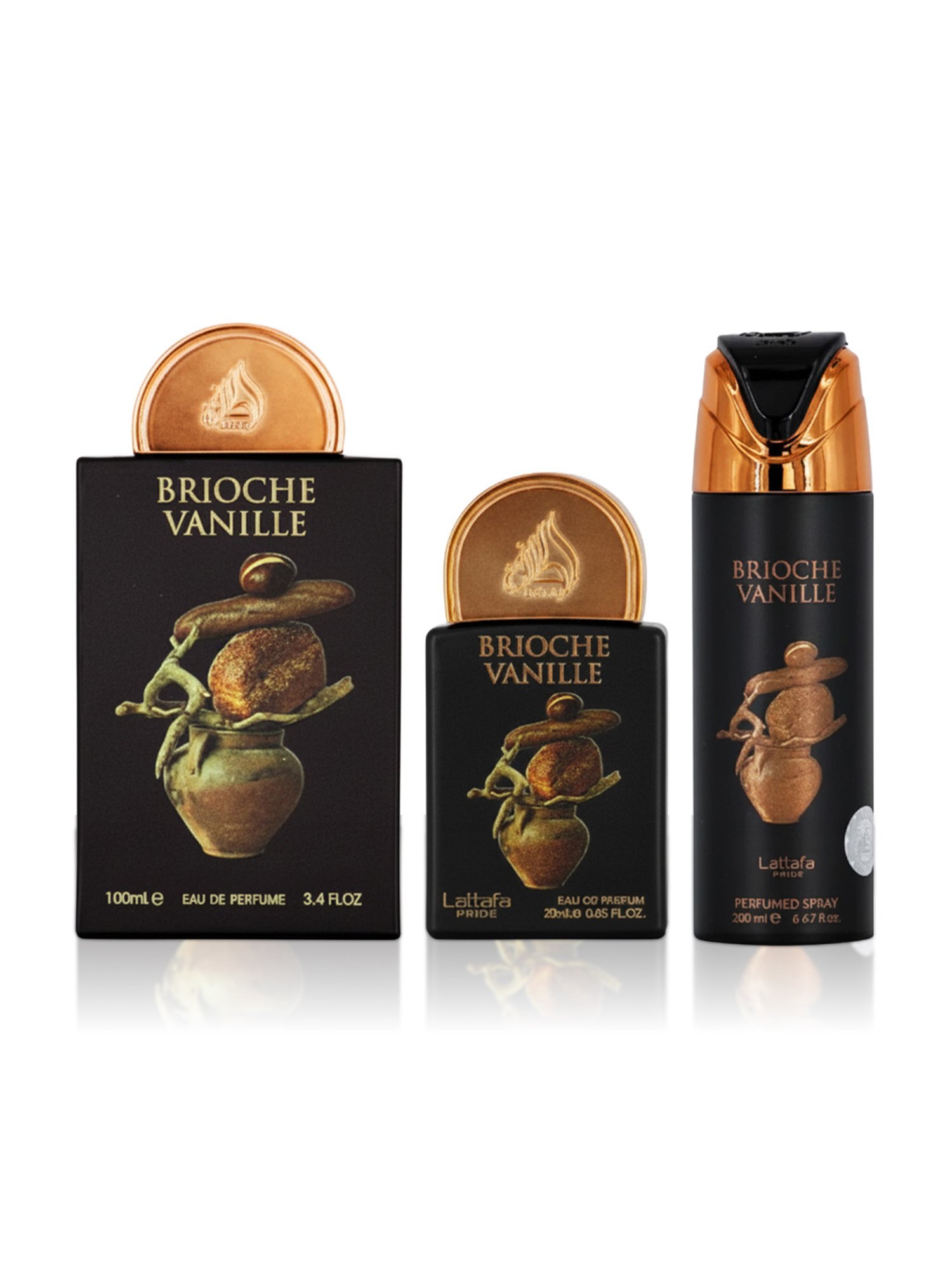 Buy Lattafa Pride Brioche Vanille Eau De Parfum Gift Set - Set of