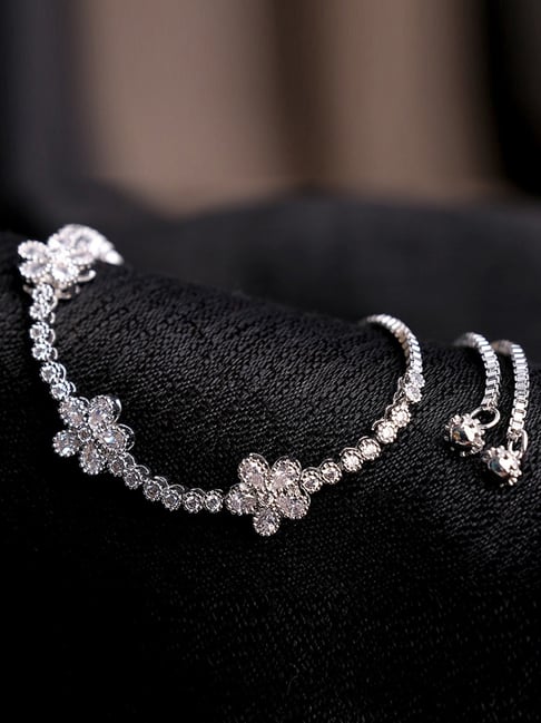 Buy The Real Effect London 800 Silver Bracelet for Women Online At