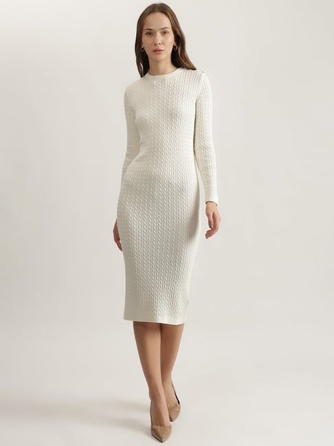 cream winter dress women Buy GANT Cream Solid Winter Dress for Women Online @ Tata CLiQ
