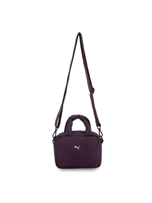Puma Purple Solid Cross Body Bag