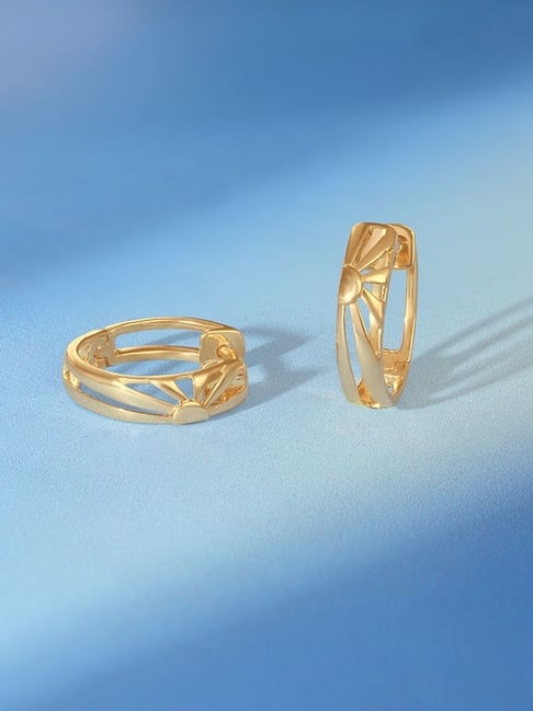 Mia by Tanishq 14k (585) Yellow Gold Earrings for Women