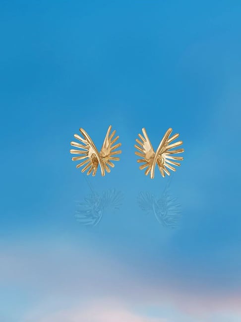 Mia by Tanishq 14k (585) Yellow Gold Earrings for Women