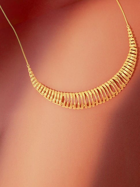 Mia by Tanishq 14k (585) Yellow Gold Necklace for Women