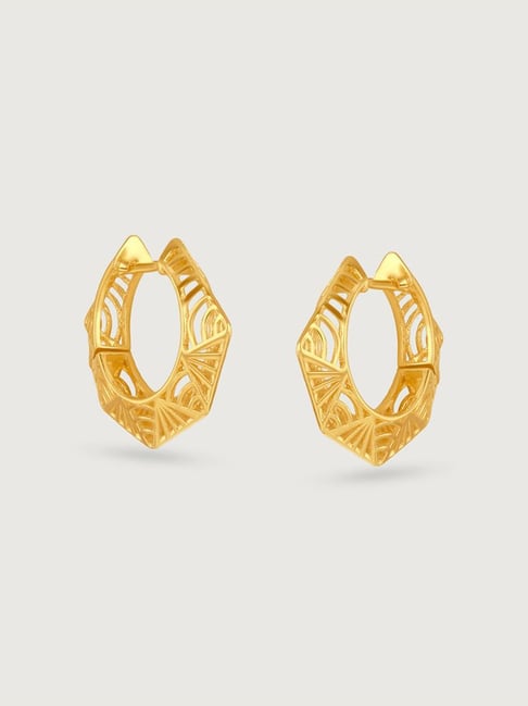 Mia by Tanishq 14k (585) Yellow Gold Earrings for Women