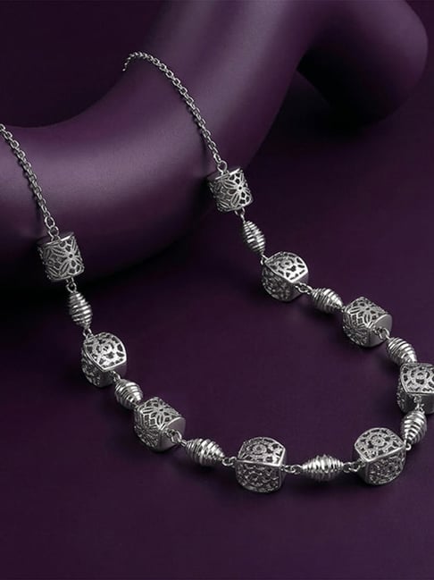 GIVA 925 Sterling Silver Opaline Grace Necklace for Women