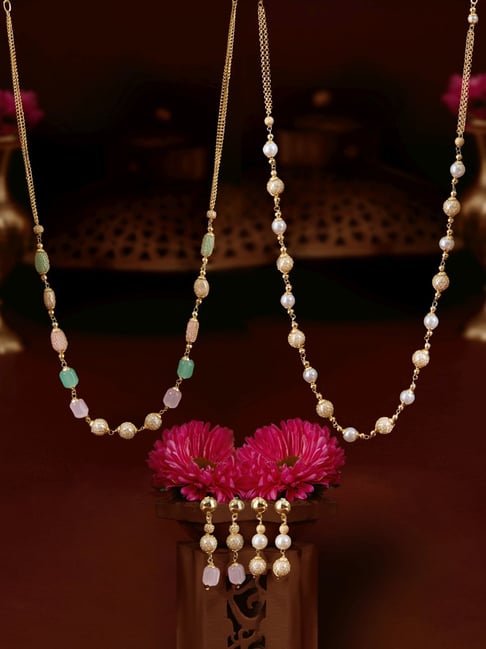 Zaveri Pearls Gold-Tone Plated Alloy Set for Women Pack of 2-picture-41