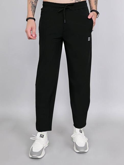 Rock.It Black Regular Fit Trackpants-picture-10