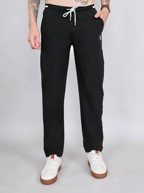 Rock.It Black Regular Fit Trackpants-picture-14