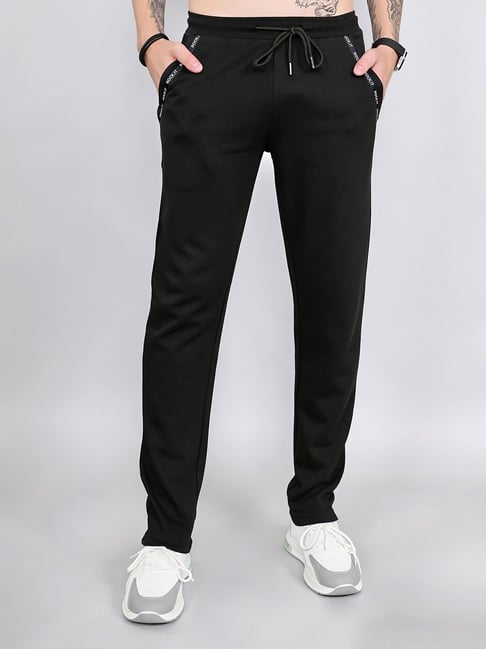 Rock.It Black Relaxed Fit Trackpants-picture-33