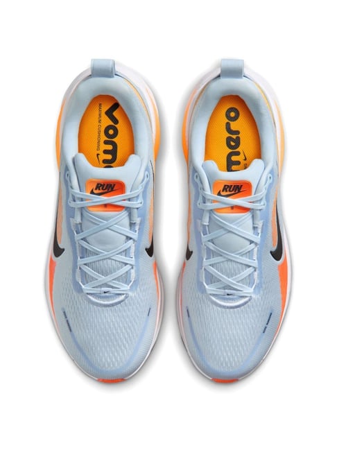 【HANA888】 Nike Men's VOMERO 18 WIDE Hydrogen Blue & Black Laser Orange