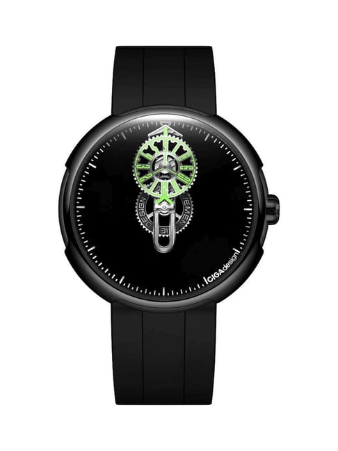 CIGA DESIGN T021-SIGR-6B Time Cipher Analog Watch For Men-picture-45