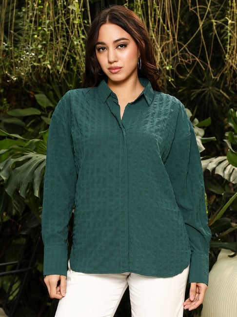 PINACOLADA Green Regular Fit Shirt-picture-28