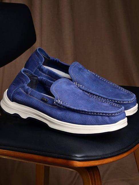 Gas Men's Steez Navy Casual Loafers-picture-23