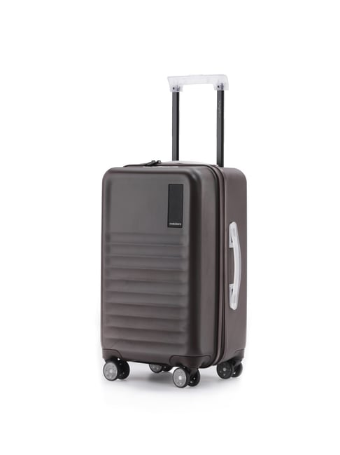 Mokobara Cool Beans Brown The Aisle Trunk Small Hard Sided Cabin Trolley-image-31