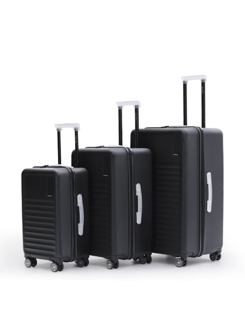 Mokobara Money Moves Black The Aisle Trunk Set of 3 (Cabin and Check-in)-picture-39
