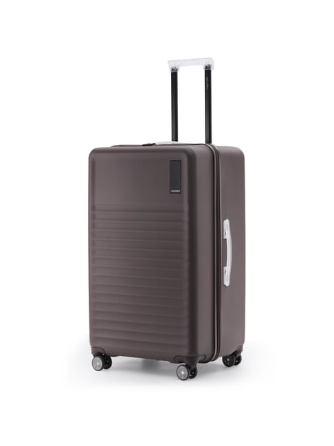 Mokobara Cool Beans Brown The Aisle Trunk Large Hard Sided Checked Luggage-picture-18