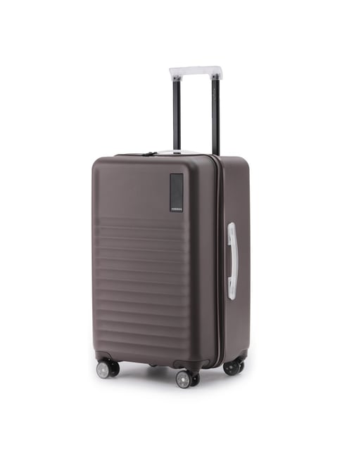 Mokobara Cool Beans Brown The Aisle Trunk Medium Hard Sided Checked Luggage-picture-20