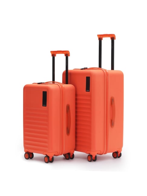 Mokobara Stardust Orange The Aisle Trunk Set of 2 (Cabin and Check-in)-picture-21