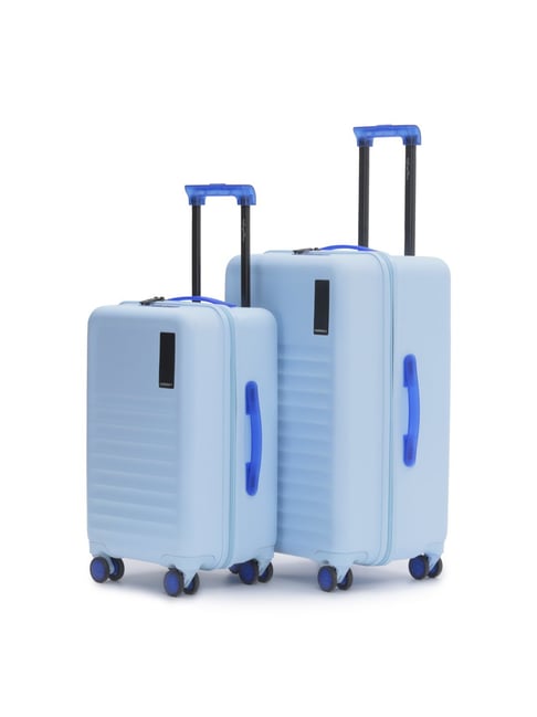 Mokobara Shy Blue The Aisle Trunk Set of 2 (Cabin and Check-in)-picture-22