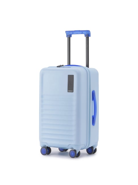 Mokobara Shy Blue The Aisle Trunk Small Hard Sided Cabin Trolley-image-36
