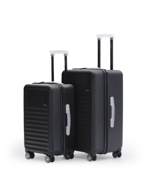Mokobara Money Moves Black The Aisle Trunk Set of 2 (Cabin and Check-in)-picture-25