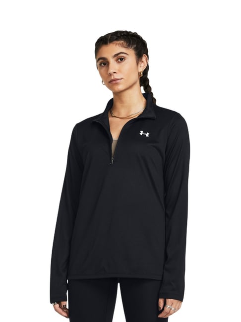 UNDER ARMOUR Black Tech Regular Fit Polo T-Shirt-picture-25