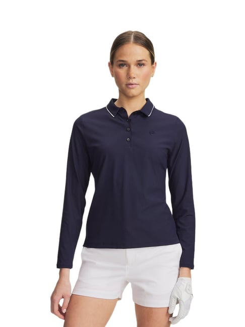 UNDER ARMOUR Blue Drive Chill Slim Fit Polo T-Shirt-picture-26
