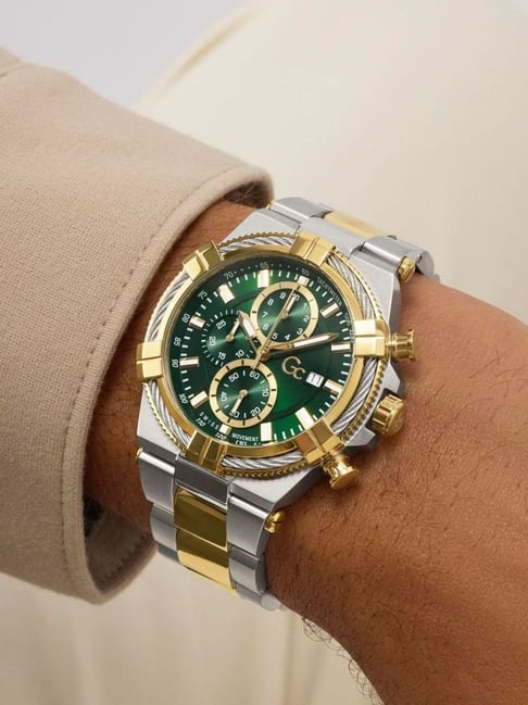 Buy Gc Z76002G9 Ironforce Chronograph Analog Watch For Men at Best