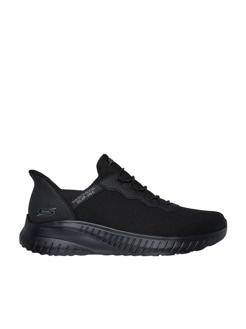 Skechers Men's Bobs Squad Air Close Encounter Black Sneakers
