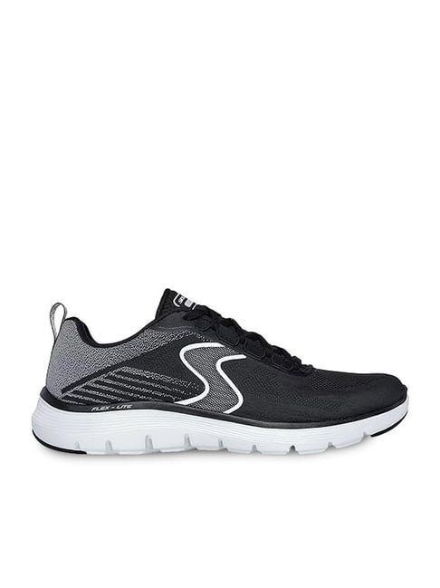 Skechers Men's Arch Fit 2.0 Keepsake Black & White Running Shoes-picture-40
