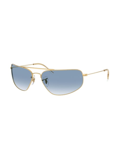 Ray-Ban Blue Gradient Rectangular Unisex Sunglasses-picture-10