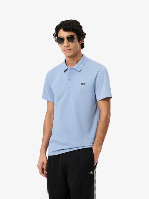 Lacoste Light Blue Regular Fit Polo T-Shirt-picture-33