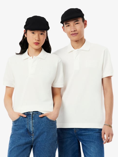 Lacoste White Regular Fit Polo T-Shirt-picture-10
