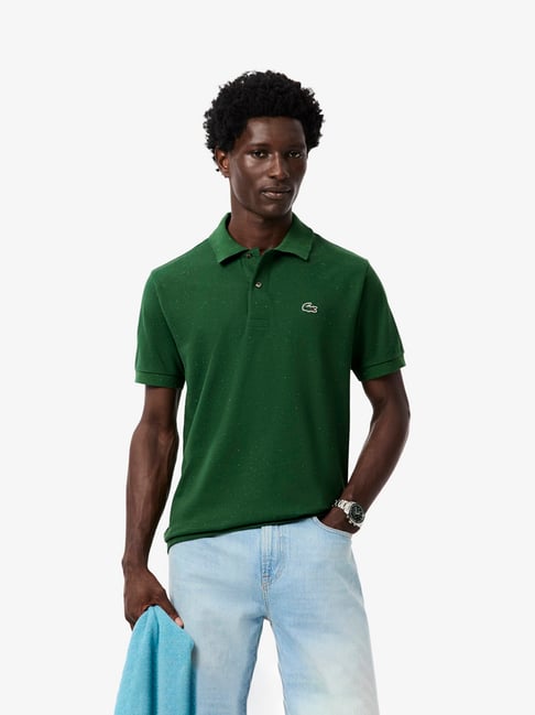 Lacoste Green Regular Fit Polo T-Shirt-picture-17