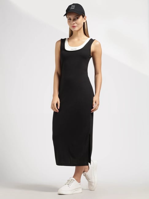Calvin Klein Jeans Black Slim Fit Dress