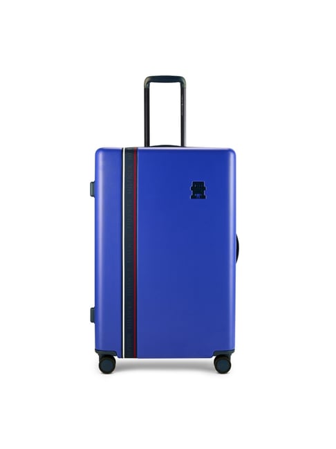 TOMMY HILFIGER Wedge Blue Edison Large Hard Sided Checked Luggage-picture-24
