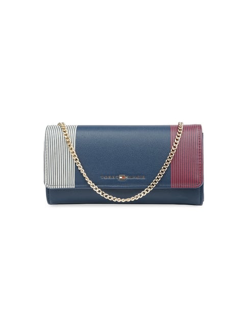 TOMMY HILFIGER Navy Capri Printed Wallet
