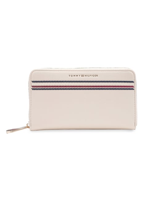 TOMMY HILFIGER Beige Amalfi Zip Around Wallet