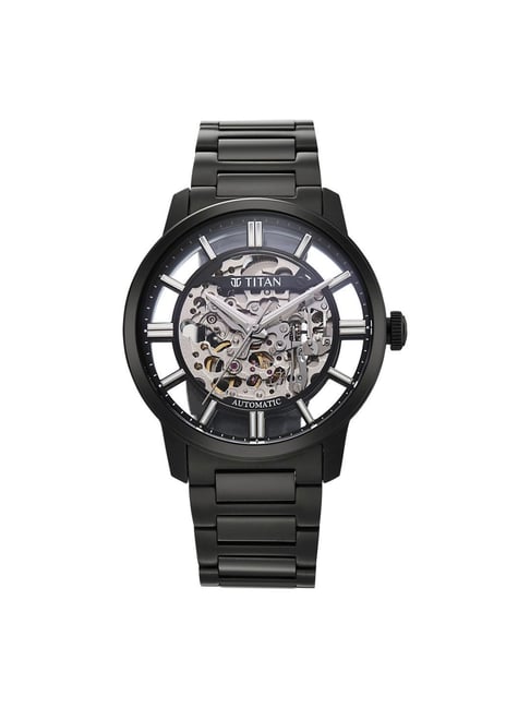 Titan 90220NM01 See-Through Skeletal Automatic Analog Watch For Men-picture-11